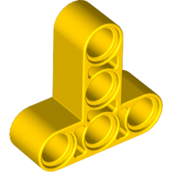 Lego rameno 3x3 písmeno T, žlutá (6072627)
